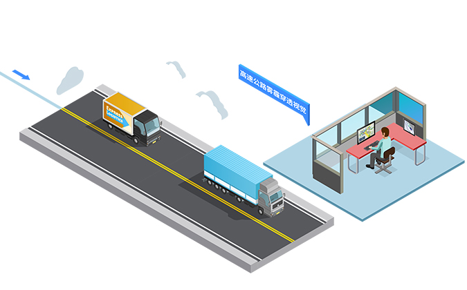 高速公路雾霾穿透视觉